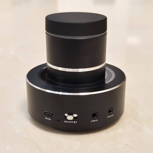Ceiling Vibrator V4 main unit with front control switch and connection ports